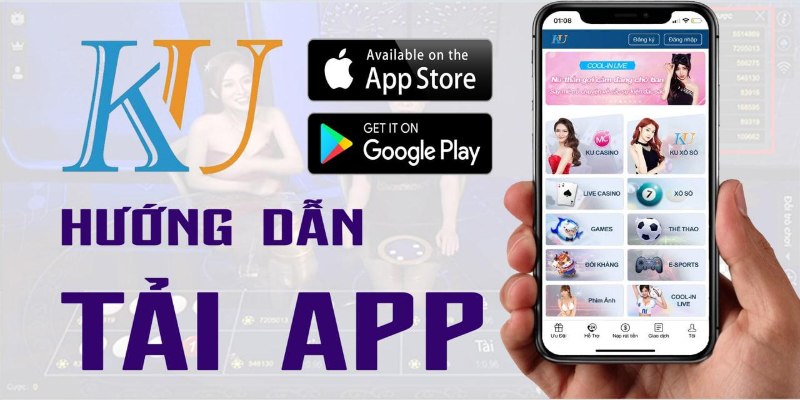 Tải app giúp bạn nhanh chóng truy cập link vào Ku191 cực nhanh